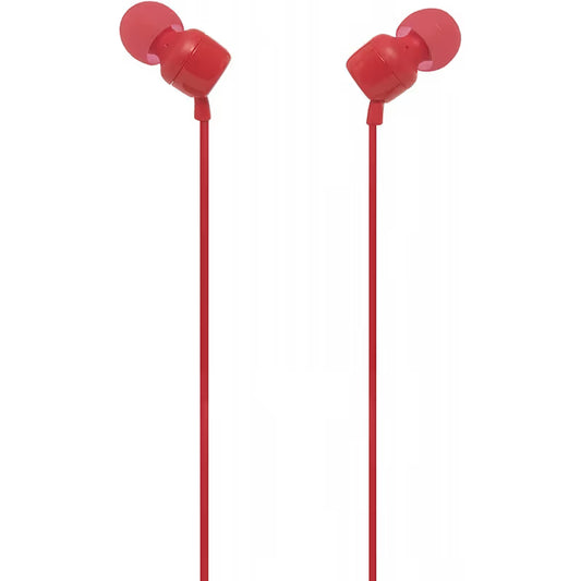 Écouteur Filaire JBL T110 - Rouge