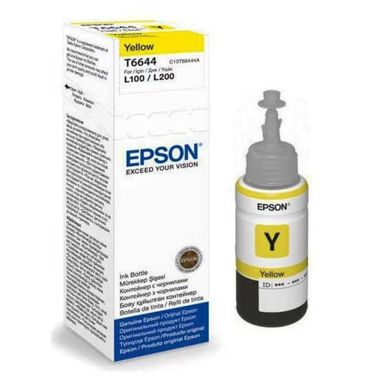 Bouteille d'Encre Original Epson T6644- Jaune (C13T66444A)