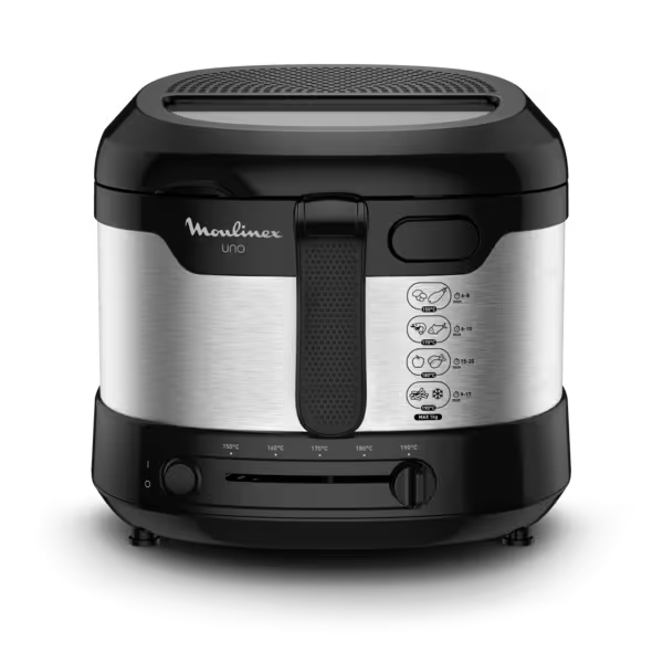 Friteuse Moulinex UNO AF215D10 - Gris & Noir