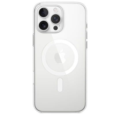 Coque Magsafe pour iPhone 16 Pro 6,3" transparente