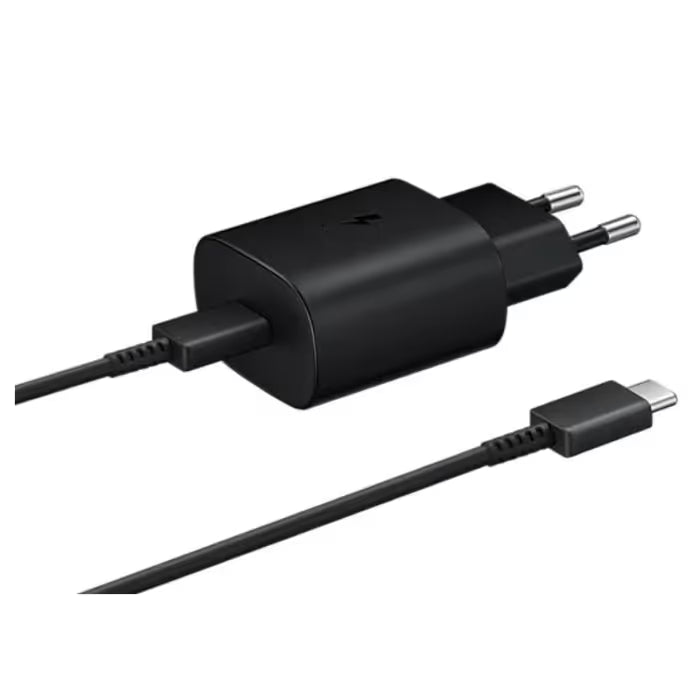 Adaptateur de charge SAMSUNG (USB-C) - 25W - Noir