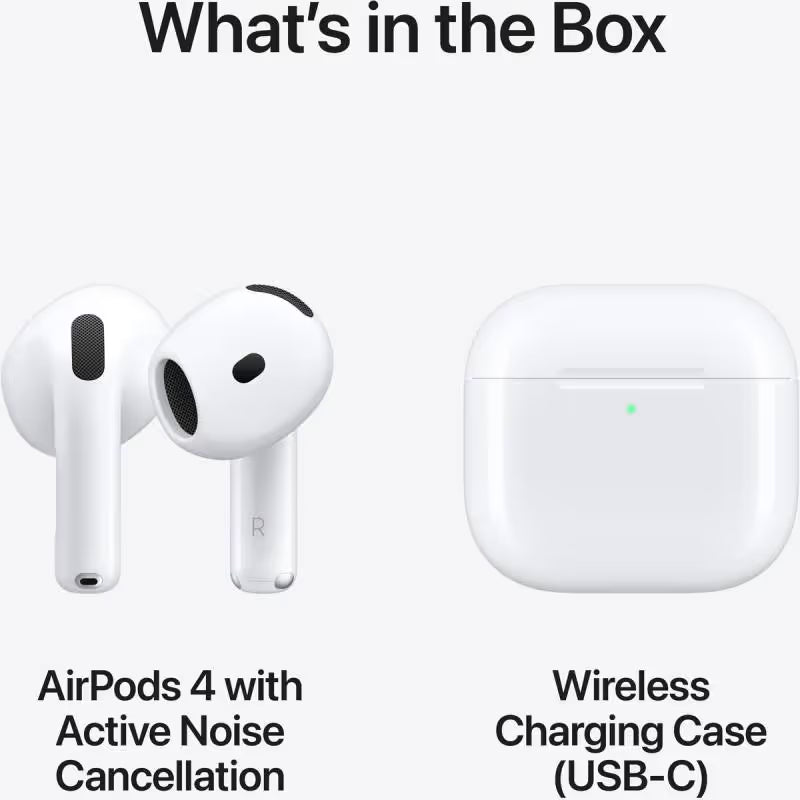 Apple - AirPods 4 (MXP63LL/A) - Blanc