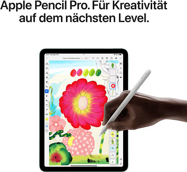 Apple - iPad Air M2 - 11" - WiFi 6E - 256 Go - Lumière Stellaire