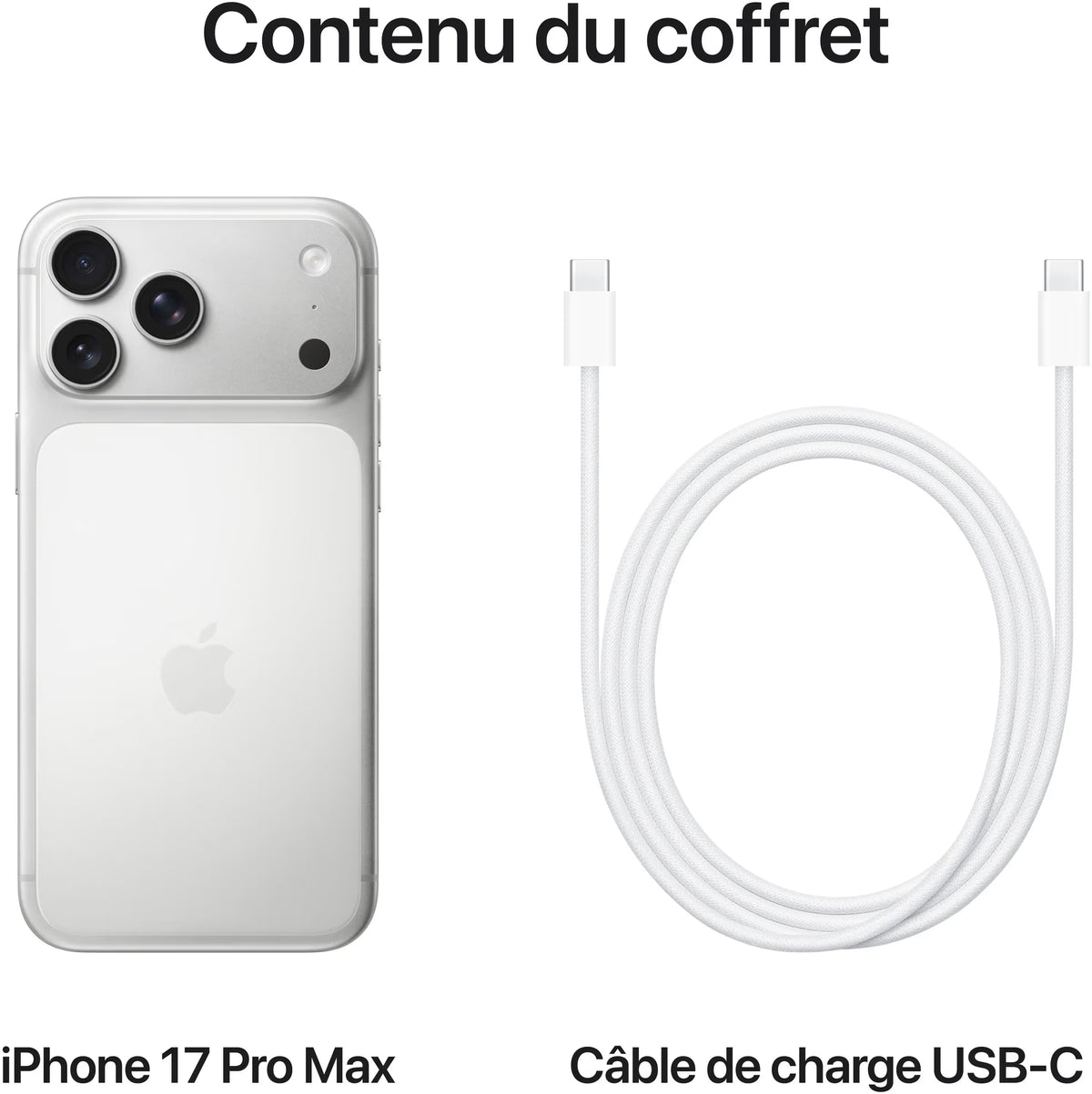 Apple iPhone 17 Pro Max 512Go - Silver