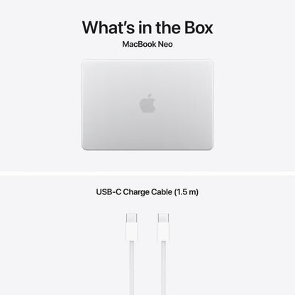 Apple - 13" MacBook Neo A18 Pro Avec Touch ID 8 Go 512 Go SSD Sans Adaptateur - Silver