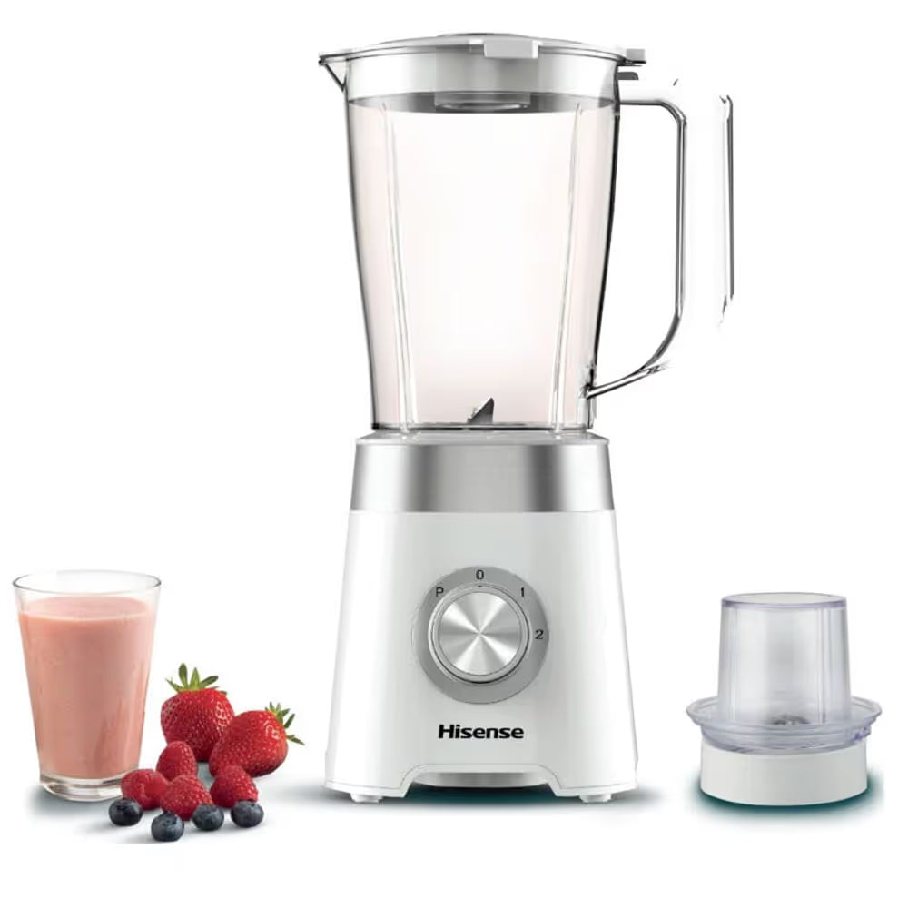 Blender HISENSE H15TBWES2A 1.5 Litres 500W - Blanc & Inox