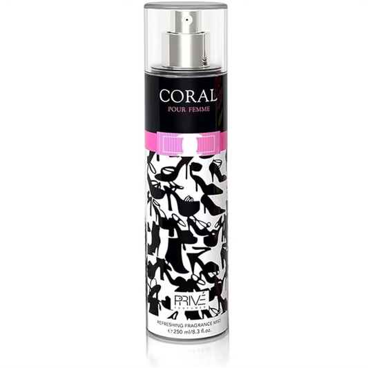 Coral Brume Corporelle Parfumée pour Femme - 250ML