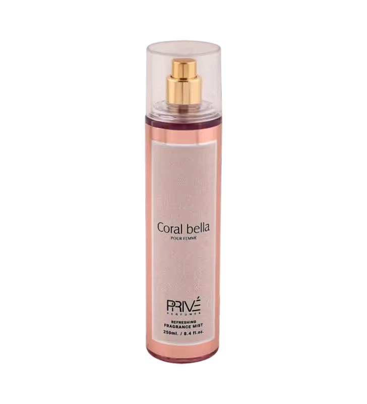 Coral Bella Brume Corporelle Parfumée pour Femme - 250ML
