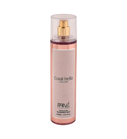 Coral Bella Brume Corporelle Parfumée pour Femme - 250ML