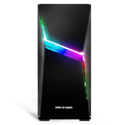 Boitier Gamer Spirit of Gamer Clone 4 ARGB Edition - Noir