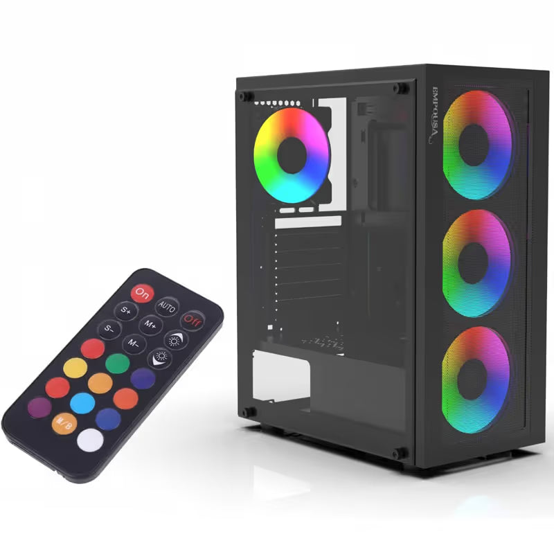 Boîtier Pc Gamer INCA EMG-15XN - Noir