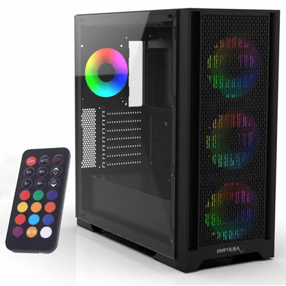 Boîtier Pc Gamer INCA EMG-17XB - Noir