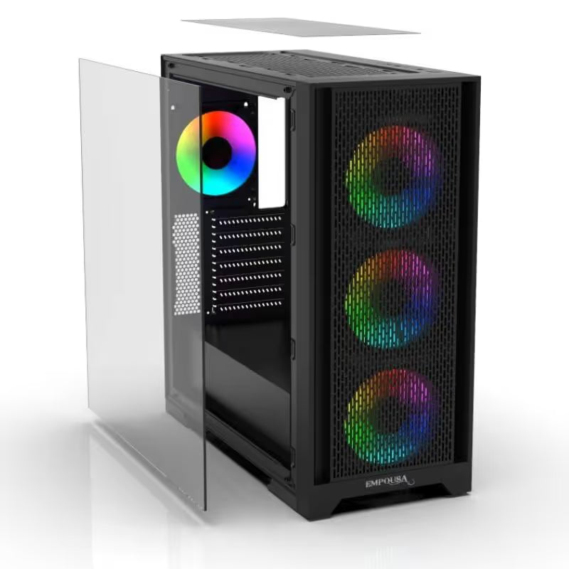 Boîtier Pc Gamer INCA EMG-17XB - Noir