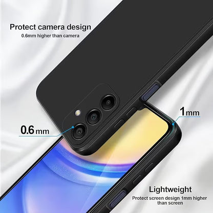 Coque En Silicone Pour Smartphone SAMSUNG Galaxy A25 - Noir
