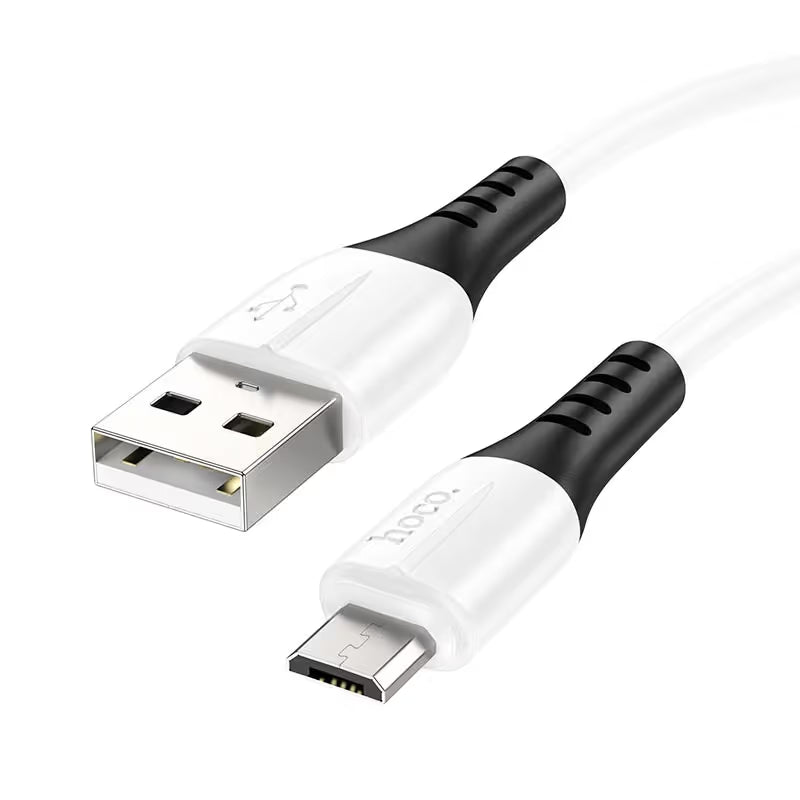 Câble De Charge Rapide HOCO X82 Micro USB - Blanc