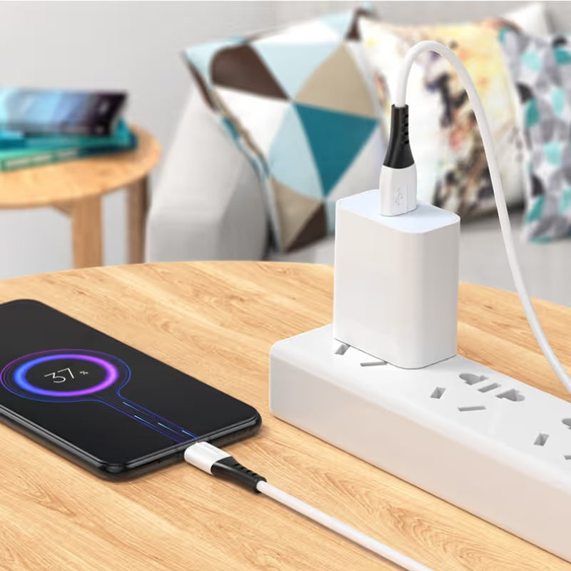 Câble De Charge Rapide HOCO X82 Micro USB - Blanc