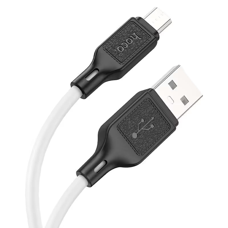 Câble De Charge Rapide HOCO X90 Micro USB - Blanc