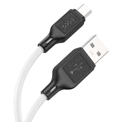 Câble De Charge Rapide HOCO X90 Micro USB - Blanc