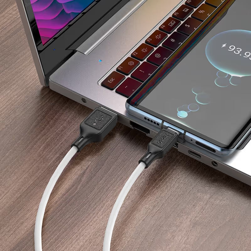 Câble De Charge Rapide HOCO X90 Type C - Blanc