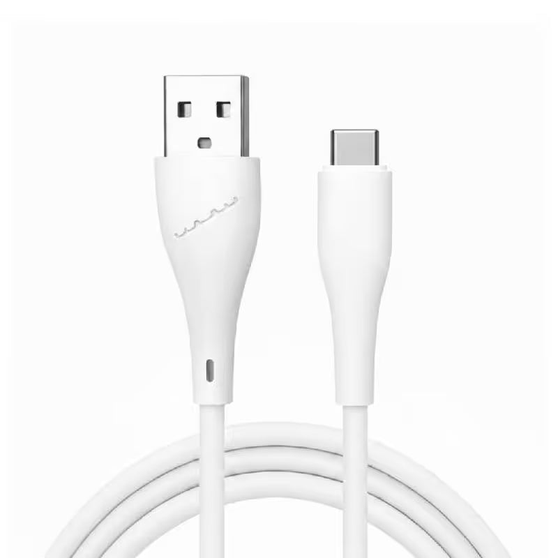 Câble De Charge WUW X204 USB-A Vers Type-C - Blanc