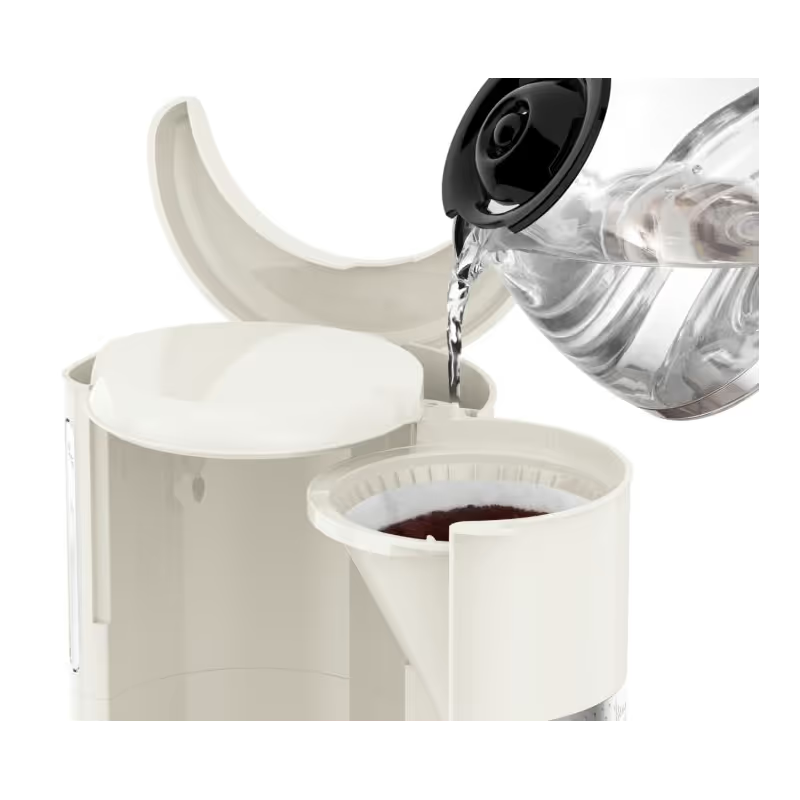 Cafetière MOULINEX FG381A10 Gamme Soleil 10-15 Tasses - Blanc