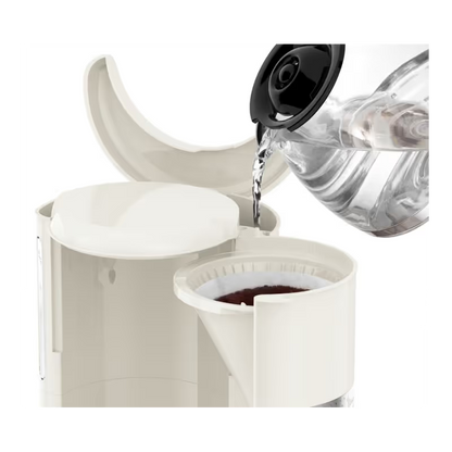 Cafetière MOULINEX FG381A10 Gamme Soleil 10-15 Tasses - Blanc