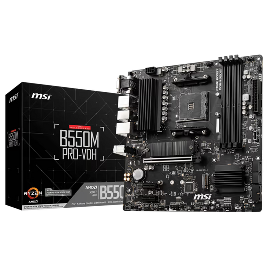 Carte Mère MSI Pro B550M-Pro-VDH Wifi