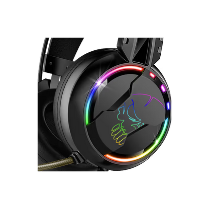 Micro Casque Gaming Filaire Spirit Of Gamer Pro H7 Led RGB - Noir