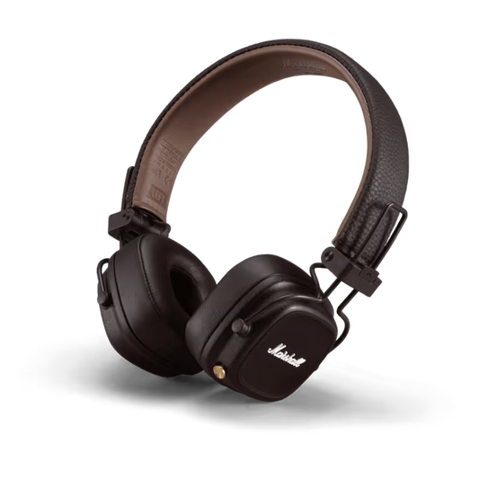 Casque audio Bluetooth et filaire  Major IV - Marron
