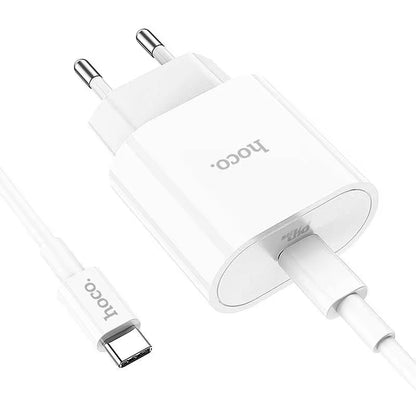 Chargeur Smartphone HOCO C94A 20W Avec Câble Type-C