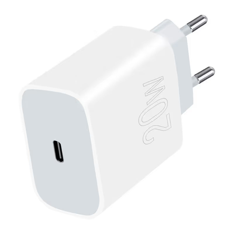 Chargeur WUW C176 20W 1 port USB Type-C - Blanc