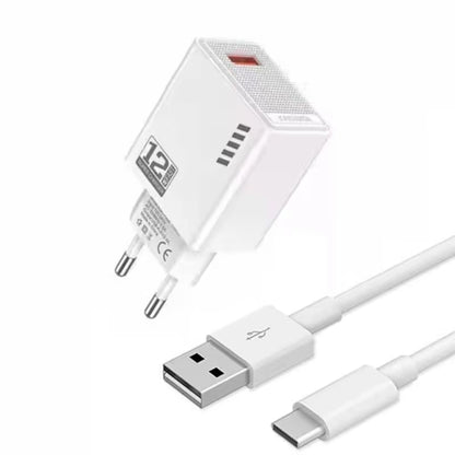 Chargeur WUW T66 3.5A Type C - Blanc