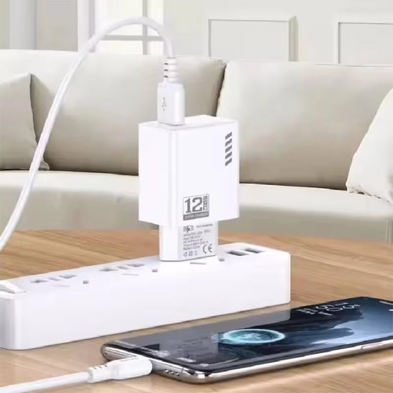Chargeur WUW T66 3.5A Type C - Blanc