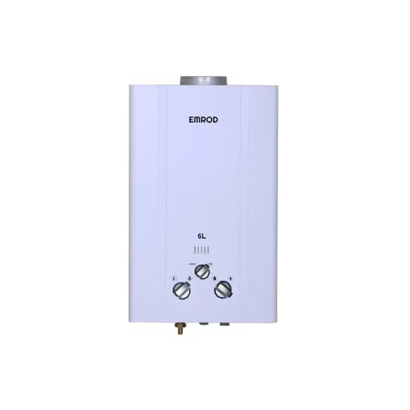 Chauffe eau EMROD à Gaz GPL 6L - Blanc