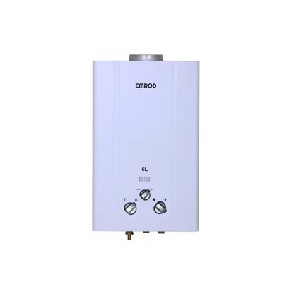 Chauffe eau EMROD à Gaz GPL 6L - Blanc