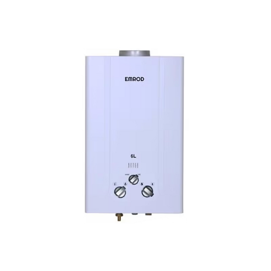 Chauffe eau EMROD à Gaz GPL 6L - Blanc