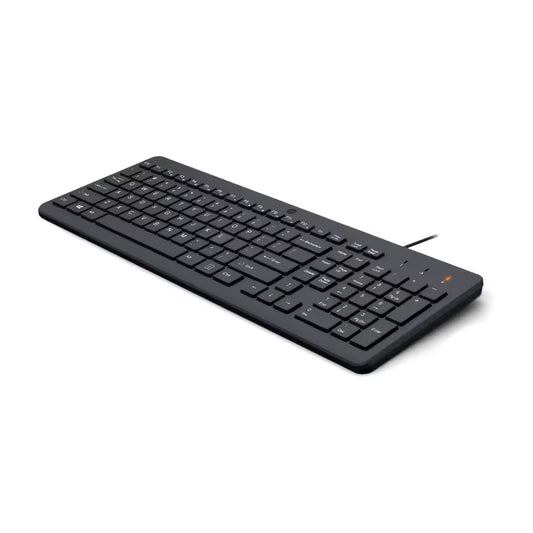 Clavier Filaire HP 150 AZERTY - Noir