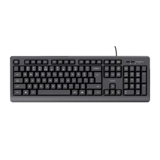 Clavier Filaire Trust Primo AZERTY Français - Noir