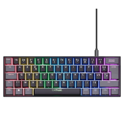 Mini Clavier Gamer Mécanique Trust Acira GXT 867 - Noir