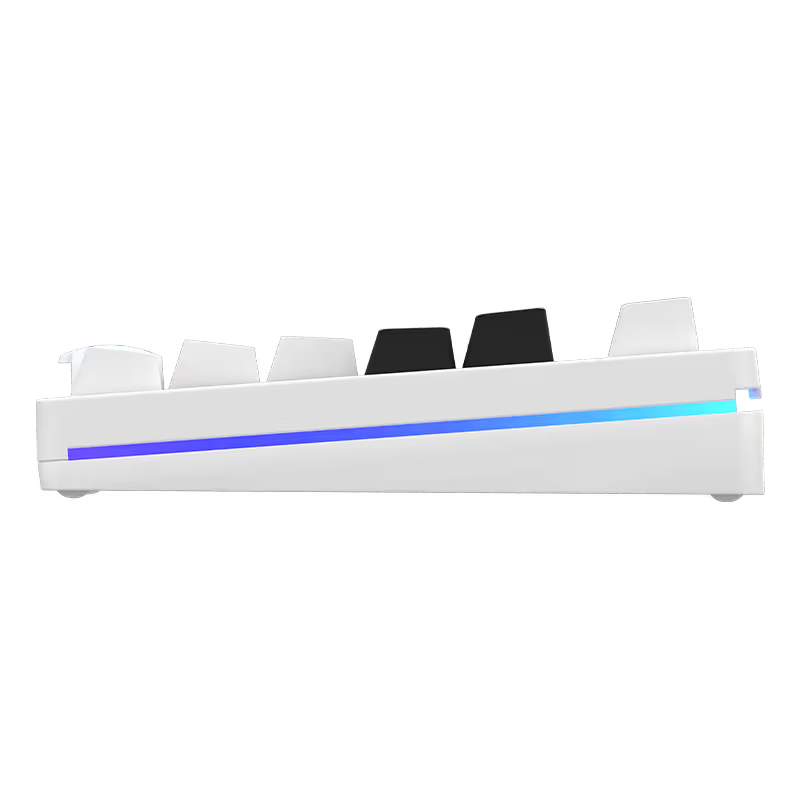 Clavier Gamer Filaire AQIRYS ALUDRA RGB - Blanc