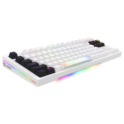 Clavier Gamer Filaire AQIRYS ALUDRA RGB - Blanc