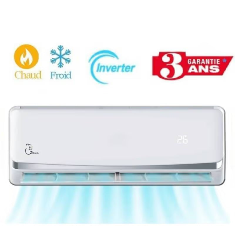 Climatiseur Inverter COALA 18000 BTU Chaud / Froid - Garantie 3 ans