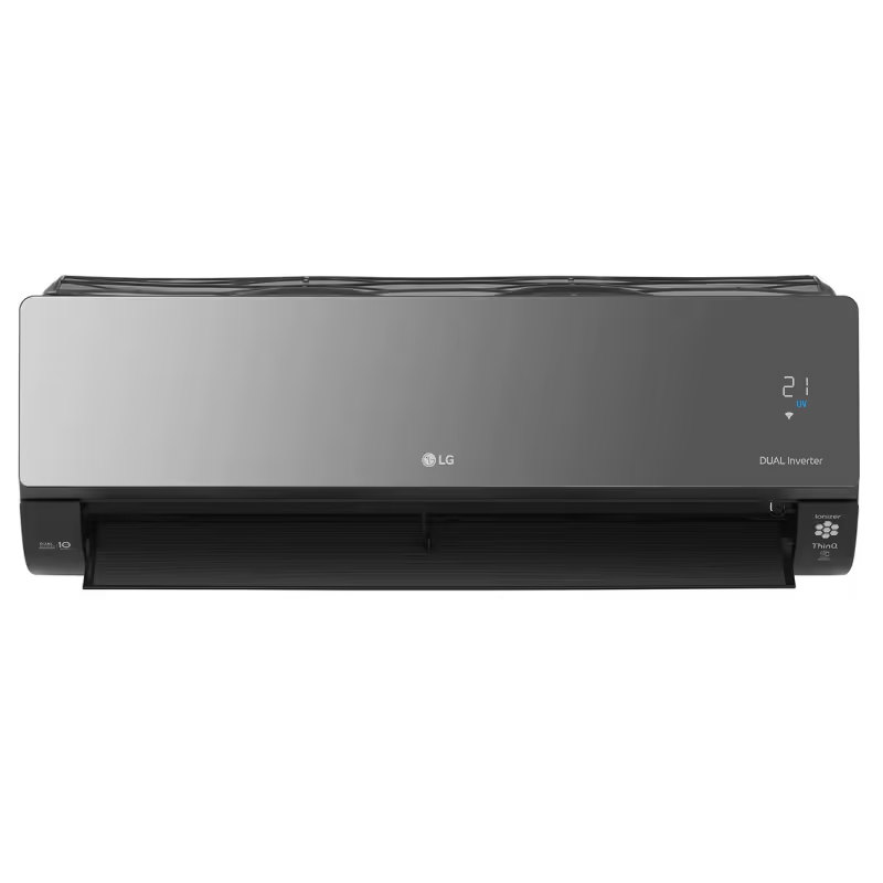 Climatiseur Dual Inverter LG 24000BTU Chaud Froid ARTCOOL Mirror WiFi  - Noir