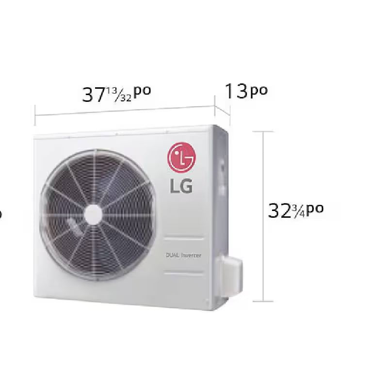 Climatiseur LG DUALCOOL ThinQ Inverter 36 000 BTU Chaud & Froid - Garantie 10 Ans
