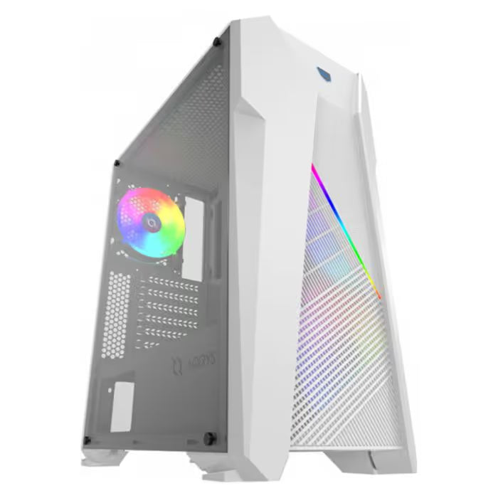 Boitier Gamer AQIRYS Canopus ARGB - Blanc