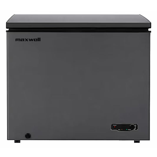 Congélateur Horizontal Maxwell MAX-CHDF330 330 Litres avec Porte Vitrée Intérieur - Silver