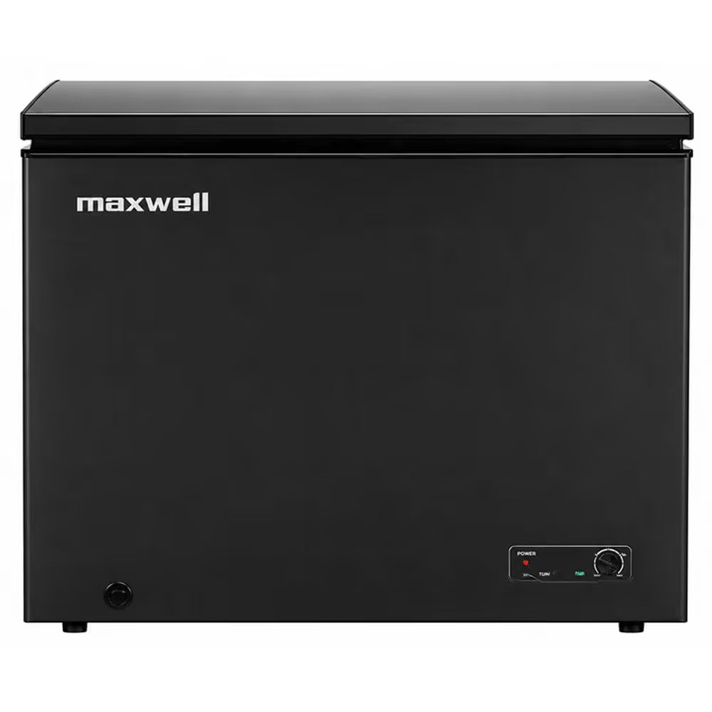 Congélateur Horizontal Maxwell MAX-CHDF400GN 400 Litres avec Porte Vitrée Intérieur - Noir