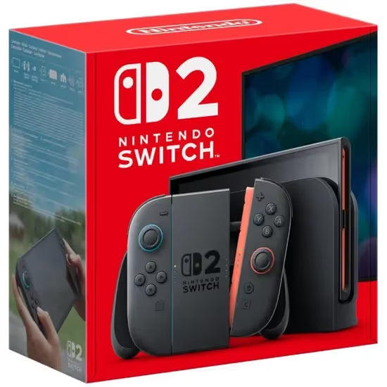 Console Nintendo Switch OLED 2 - Bleu Clair & Rouge Clair