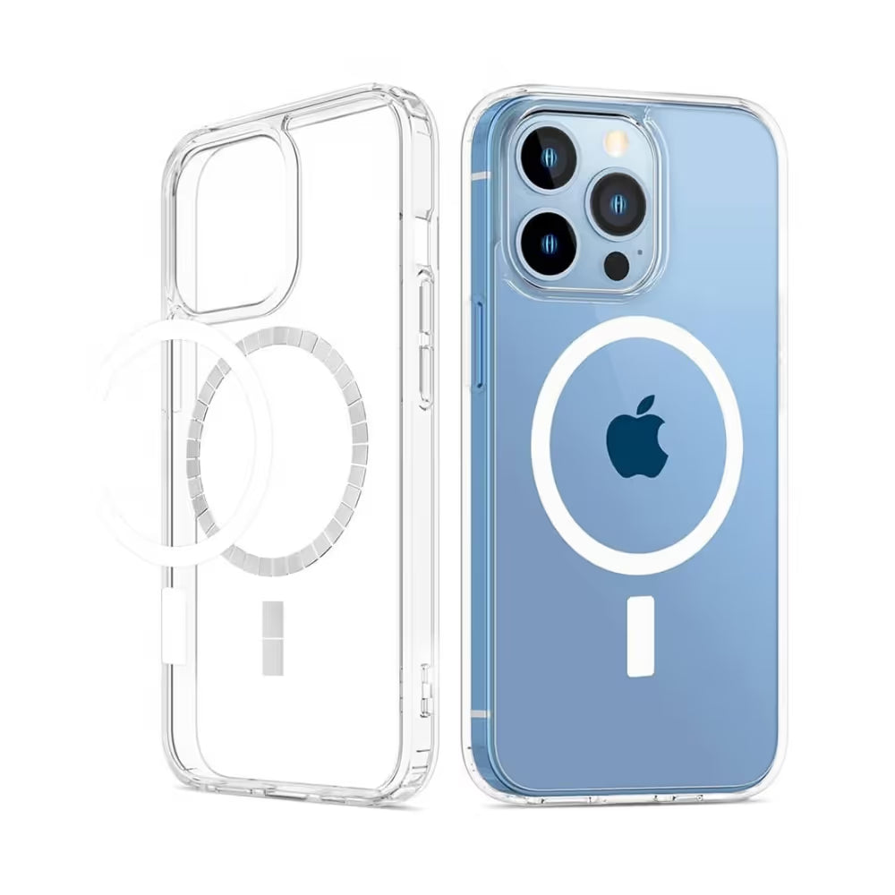 Coque WIWU Magsafe pour iPhone 16 Pro 6,3" transparente