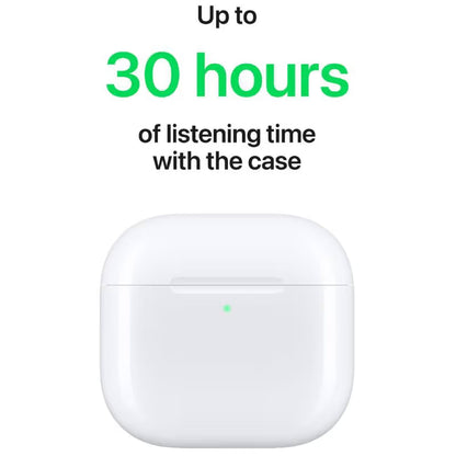 Apple - AirPods 4 (MXP63LL/A) - Blanc